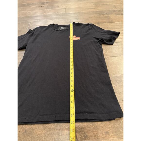 Volcom Mens Black Wine Glass Straw Volcom Graphic Short Sleeve T Shirt Size L - Picture 7 of 8